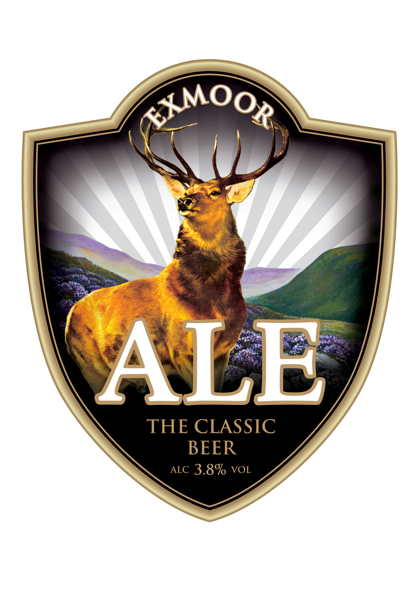 Exmoor Ale 9 Gallons Mid Brown  3.8%