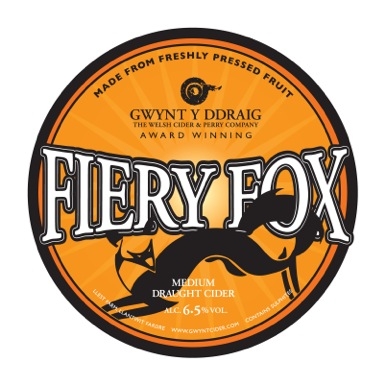 Gwynt Y Ddraig Fiery Fox 20Ltr Bag In Box Clear 6.5%