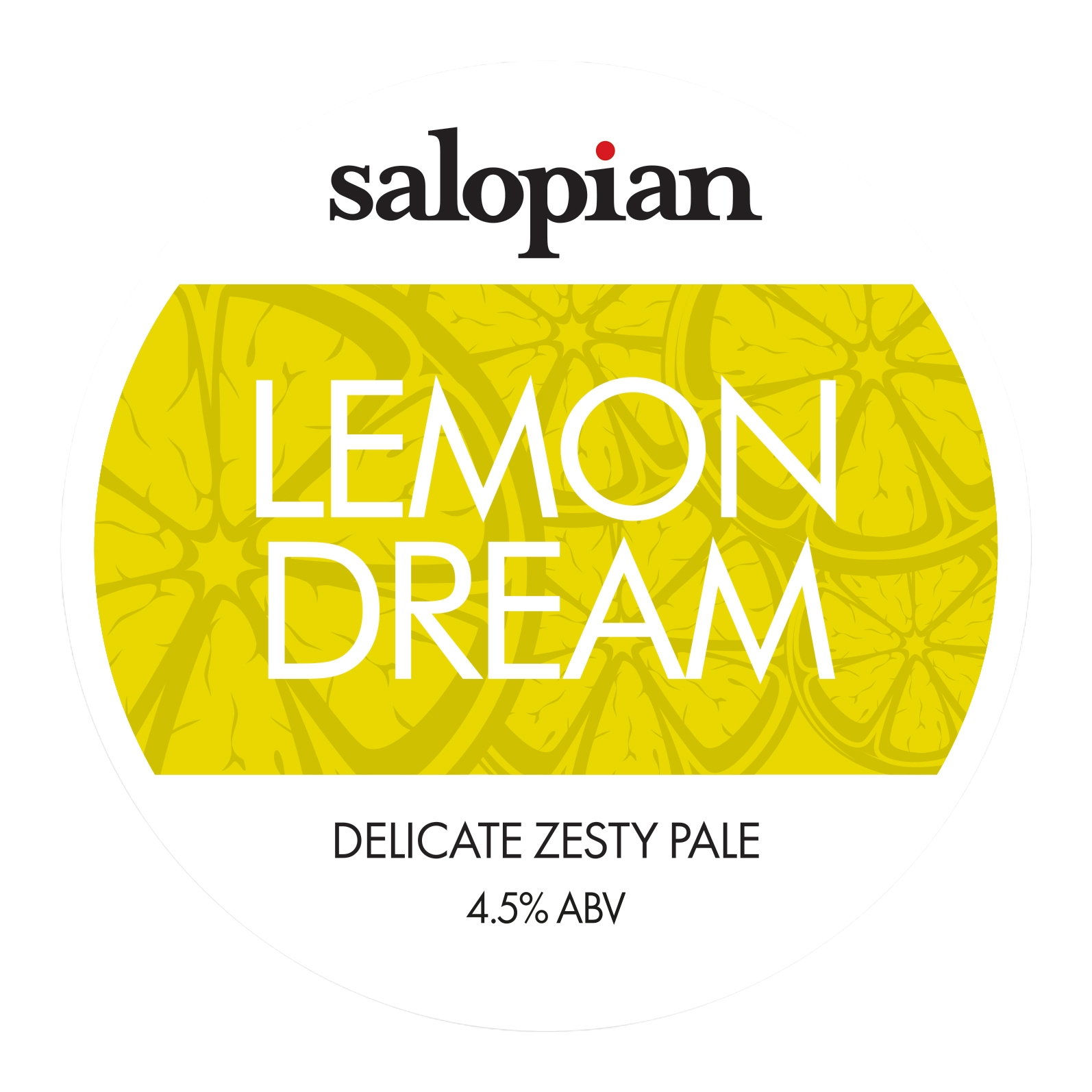 Salopian Lemon Dream 9 Gallons Bright Gold 4.5%