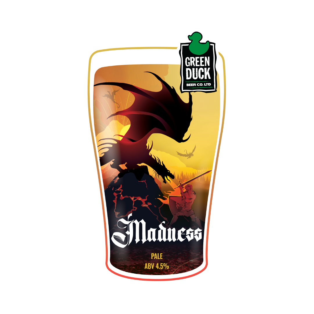 Green Duck Madness 9 Gallons Pale 4.5%