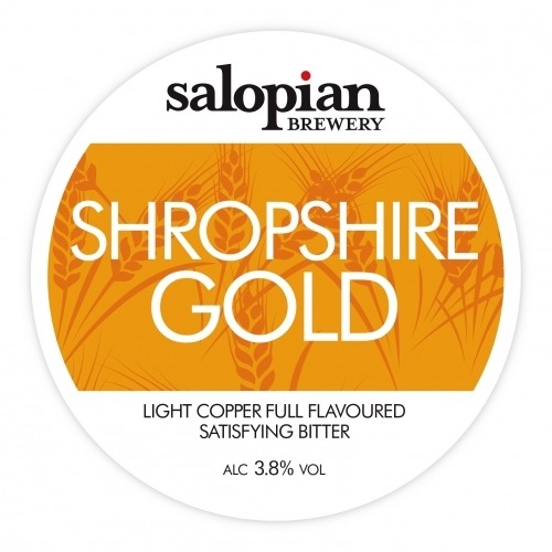 Salopian Shropshire Gold 9 Gallons Light Copper 3.8%