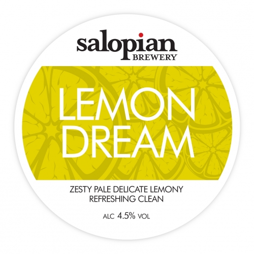 Salopian Lemon Dream 9 Gallons Bright Gold 4.5%