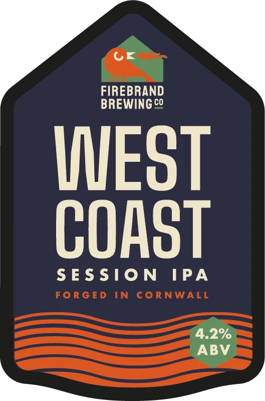 Firebrand West Coast IPA 9 Gallons Pale 4.5%
