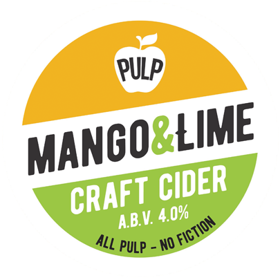 Pulp Mango & Lime Cider 20Ltr Bag in Box 4.0%