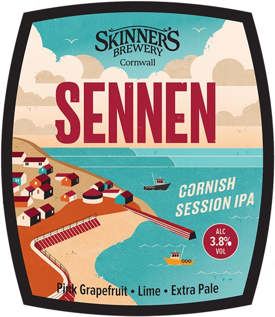 Skinner’s Sennen IPA 9 Gallons Pale 3.8%