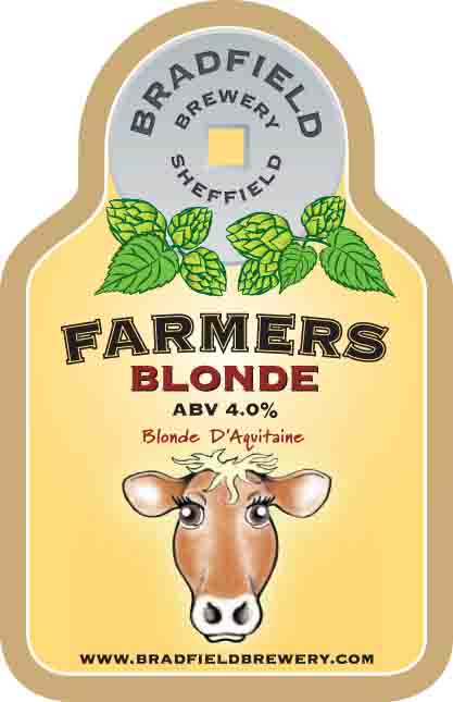 Bradfield Farmers Blonde 9 Gallons Blonde 4.0%