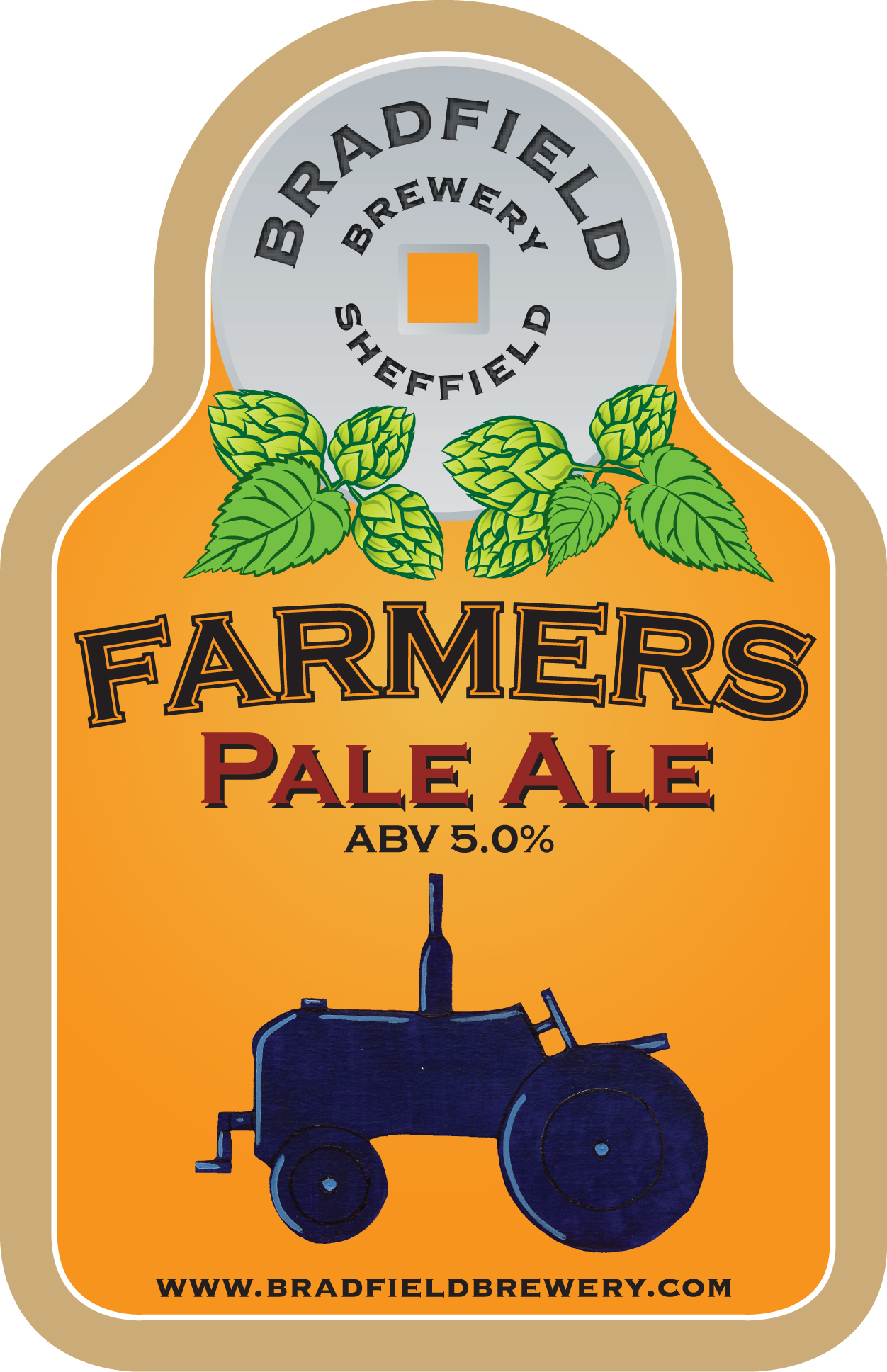 Bradfield Farmers Pale Ale 9 Gallons Pale 5.0%