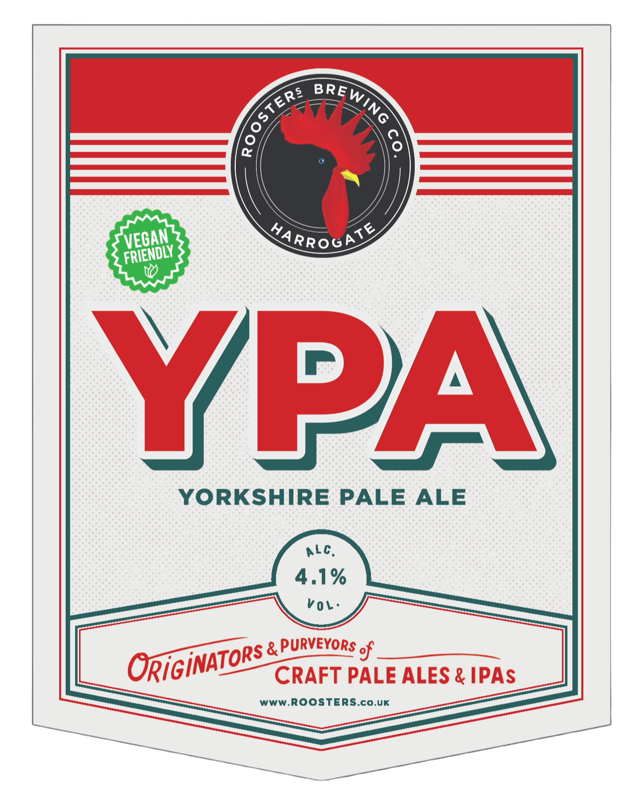 Rooster’s YPA 9 Gallons Pale 4.1%