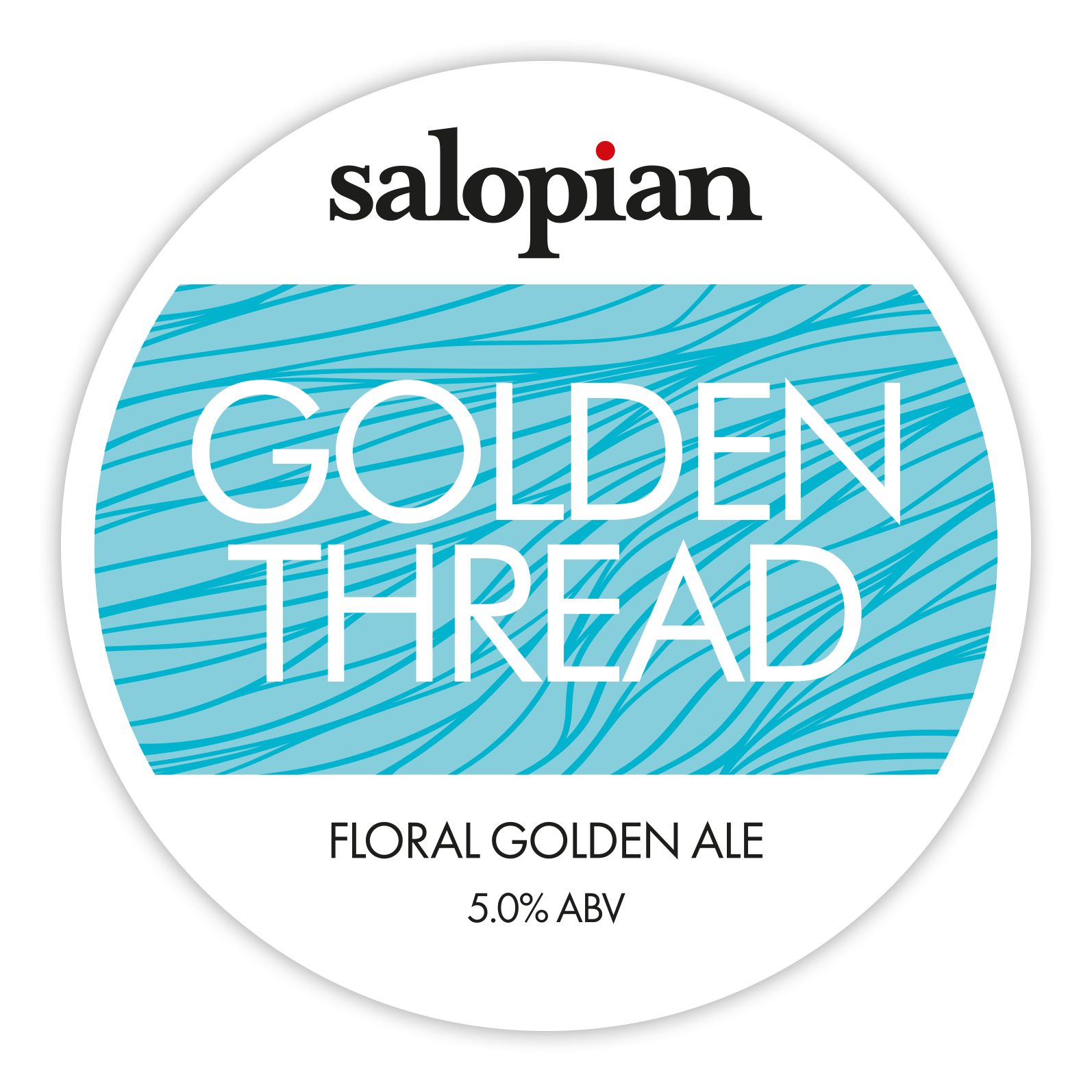 Salopian Golden Thread 9 Gallons Light Bright Gold 5.0%