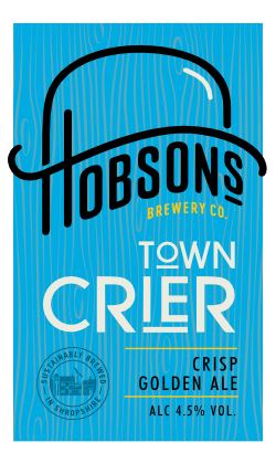 Hobsons Town Crier 9 Gallons Golden 4.5%