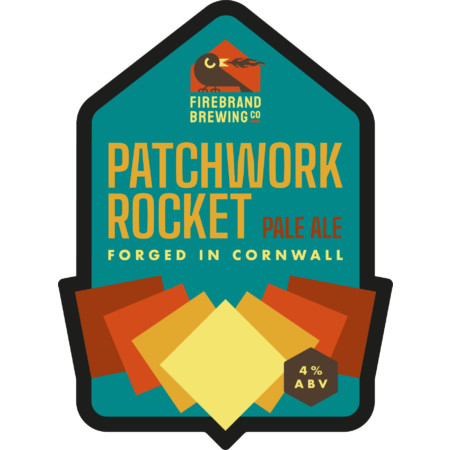 Firebrand Patchwork Rocket 9 Gallons Hazy Pale 4.2%