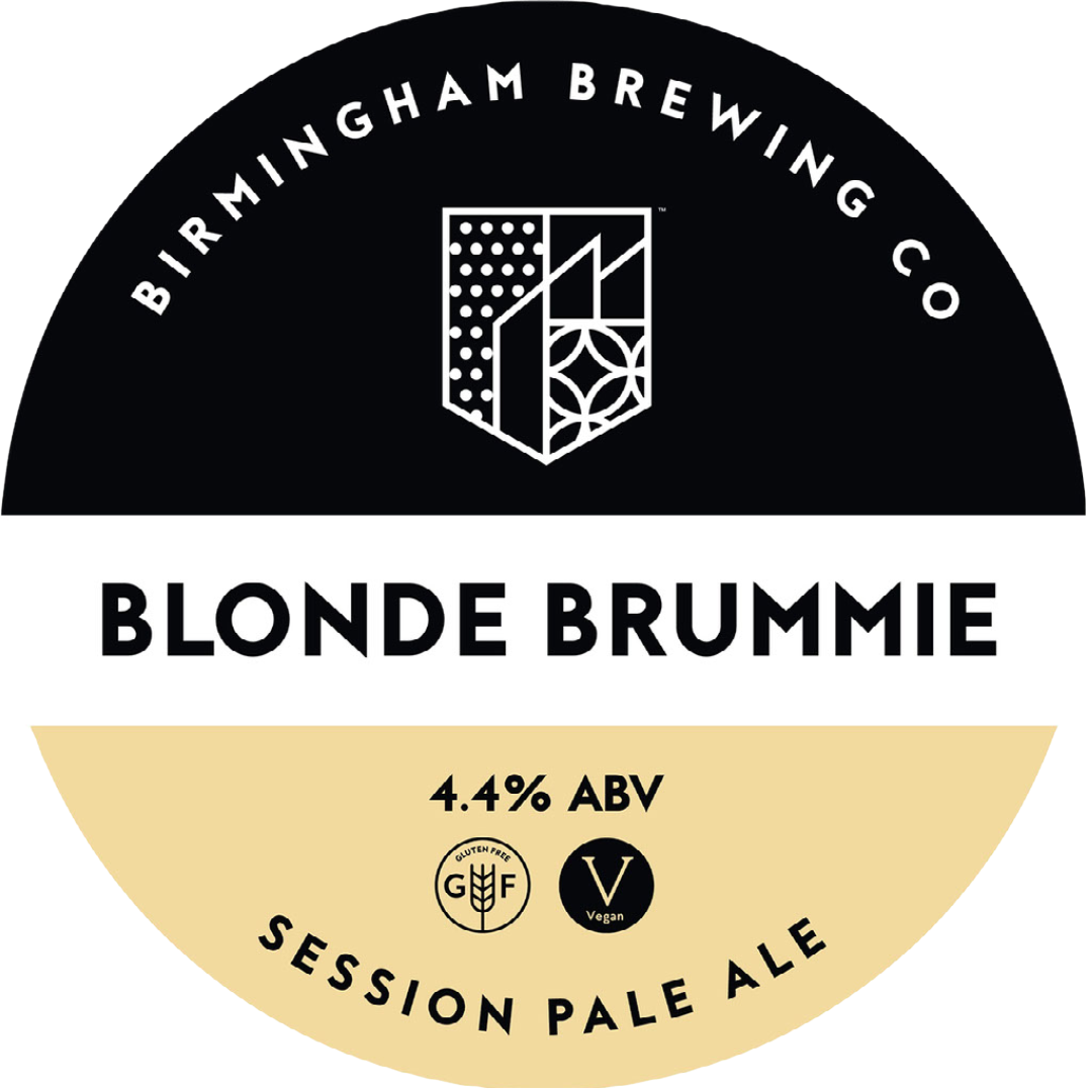 Birmingham Brewing Blonde Brummie 9 Gallons Blonde 4.4%