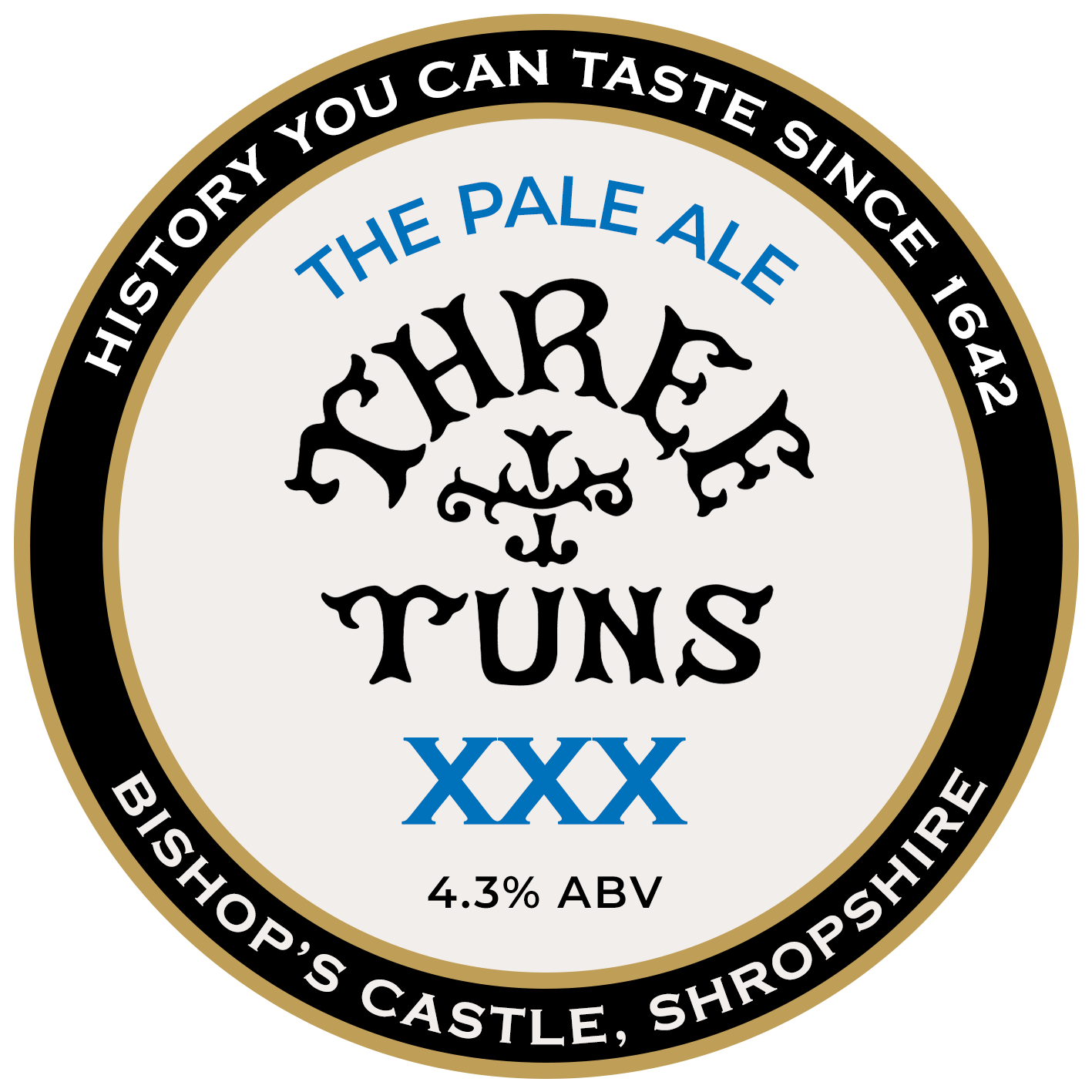 Three Tuns Brewery XXX 4.5 Gallons Pale 4.3%