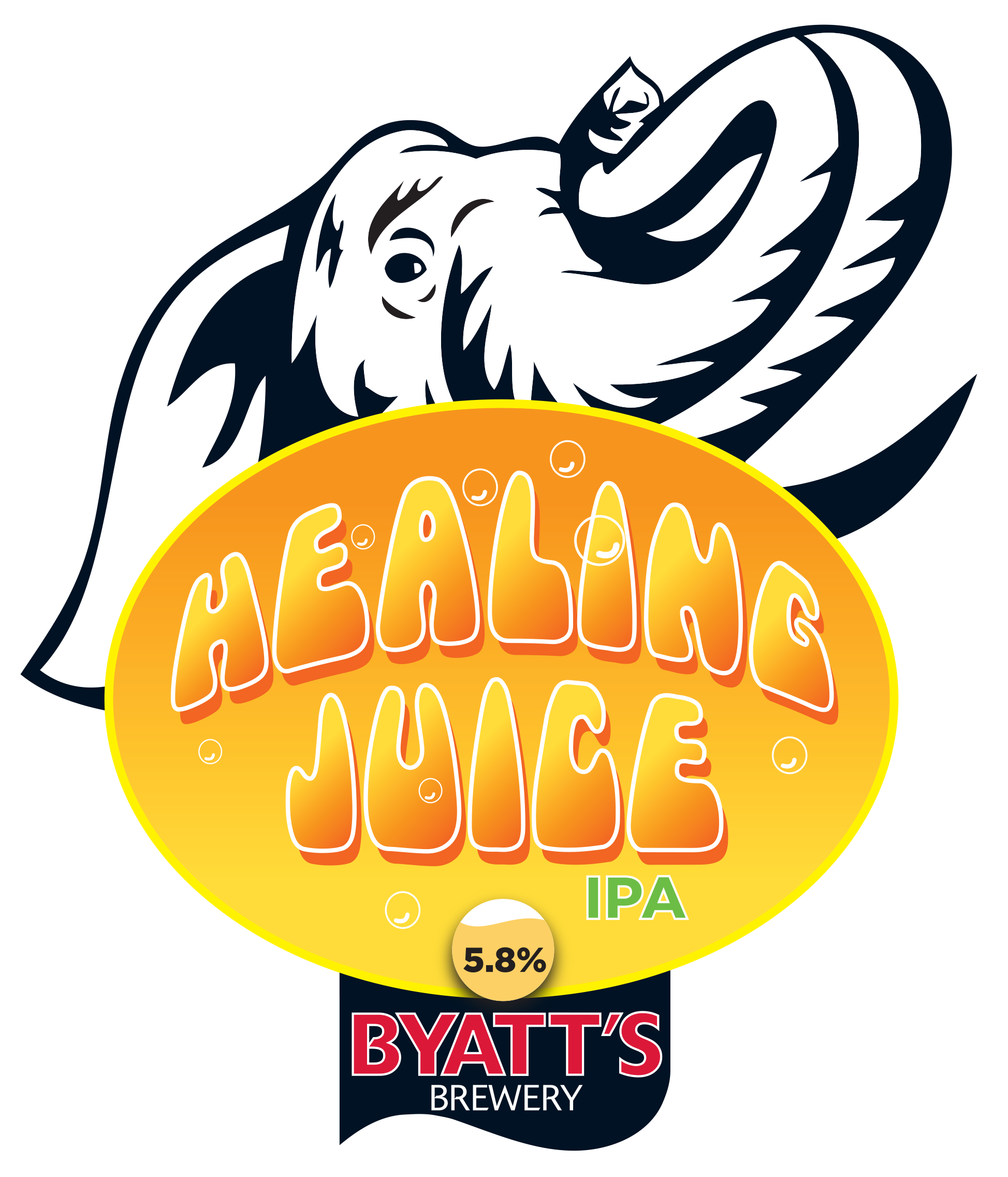 Byatt’s Healing Juice IPA 9 Gallons Pale 5.8%