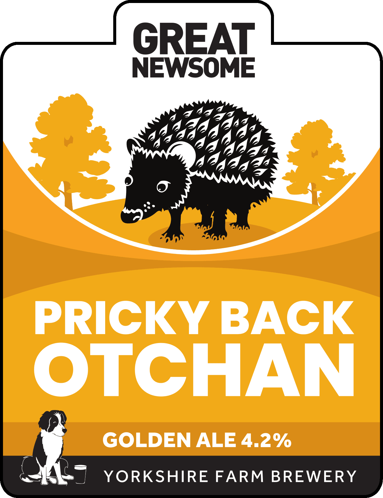 Great Newsome Pricky Back Otchan 9 Gallons Golden   4.2%