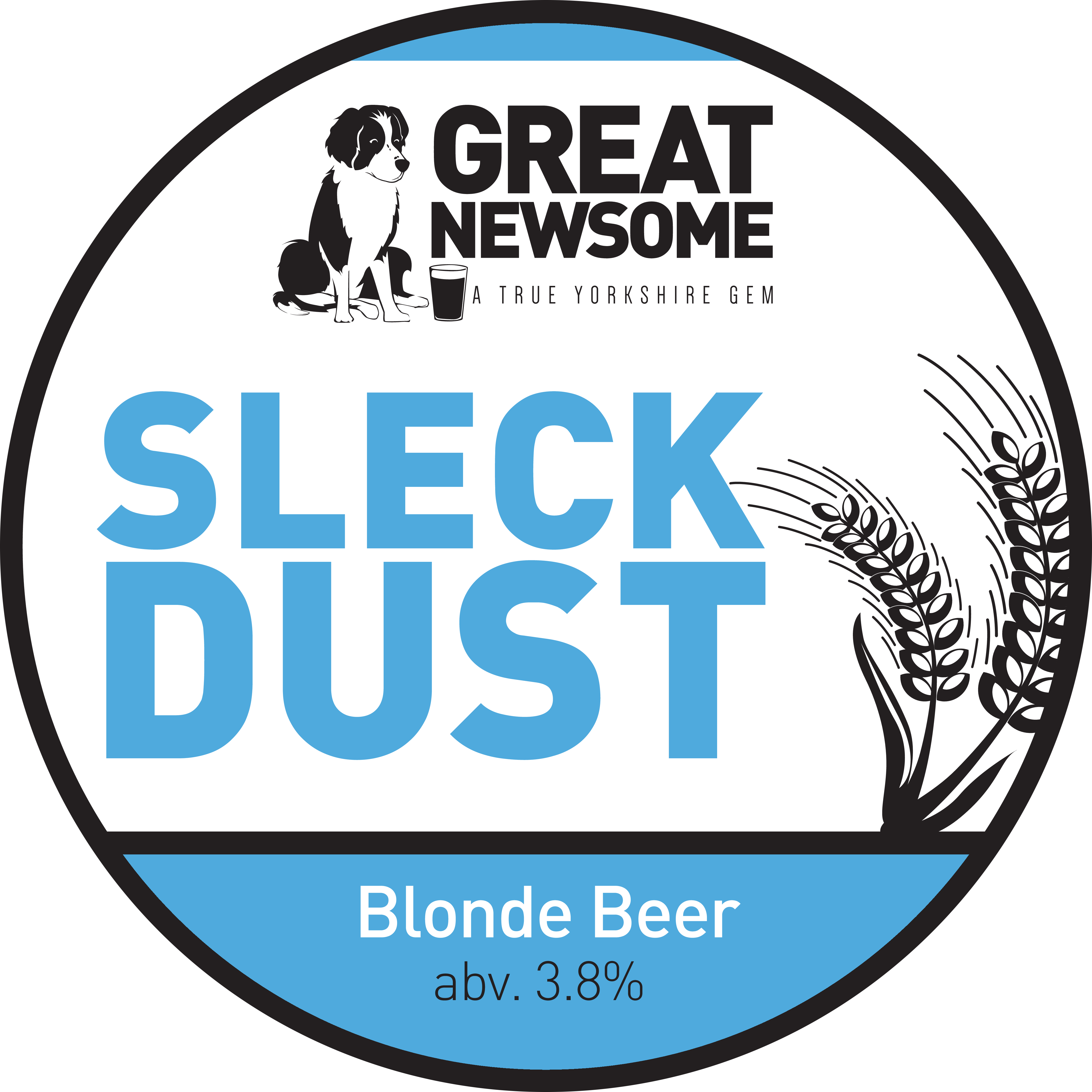 Great Newsome Sleck Dust 9 Gallons Blonde   3.8%