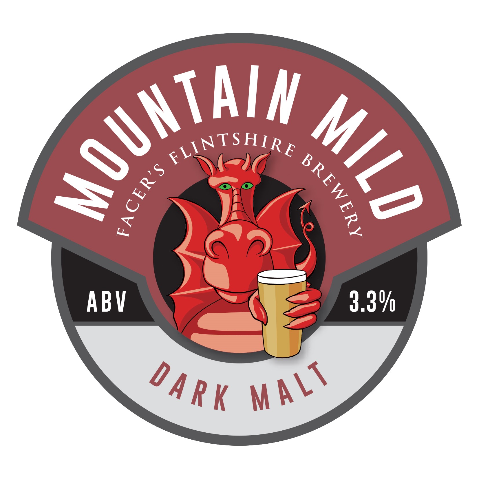 Facers Mountain Mild 9 Gallons Dark 3.3%