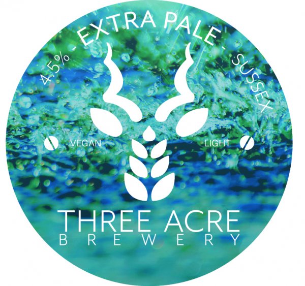 Three Acre Brewery Extra Pale 9 Gallons Pale 4.5%