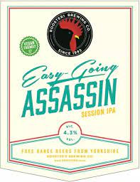 Rooster’s Easy Going Assassin 9 Gallon Pale 4.3%