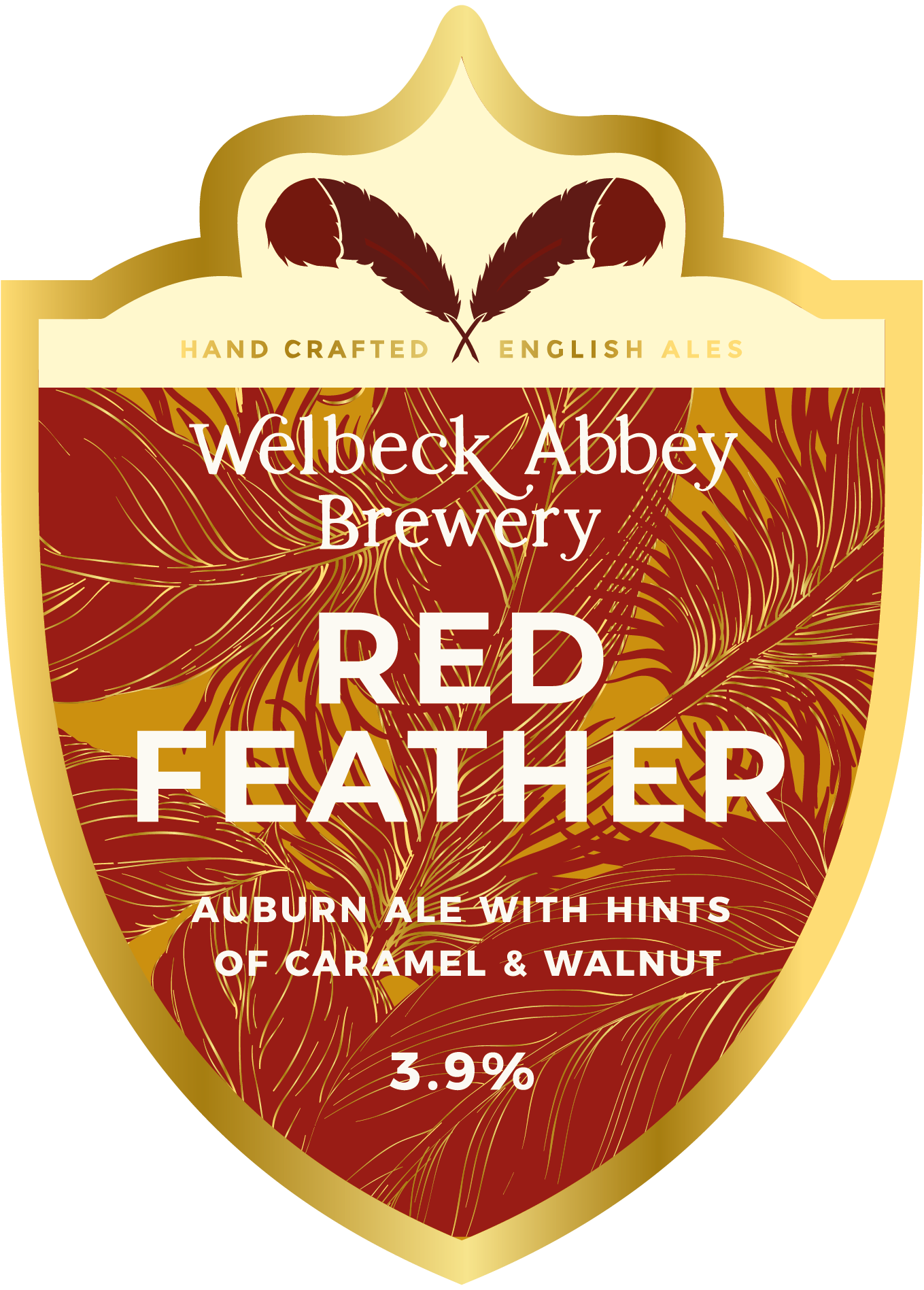 Welbeck Abbey Red Feather 9 Gallons Auburn  3.9%