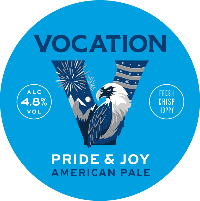 Vocation Pride & Joy 30Ltr E-keg Hazy Pale  4.8%