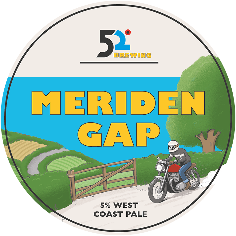 52 Degrees Meridan Gap 9 Gallons Hazy Pale 5.0%