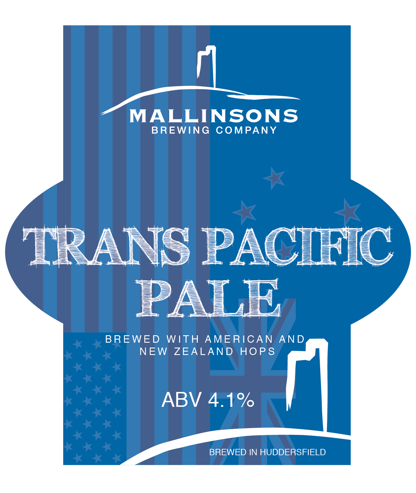 Mallinsons Trans Pacific Pale 9 Gallons Pale 4.1%