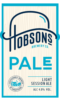 Hobsons Pale Ale 9 Gallons Pale 4.0%
