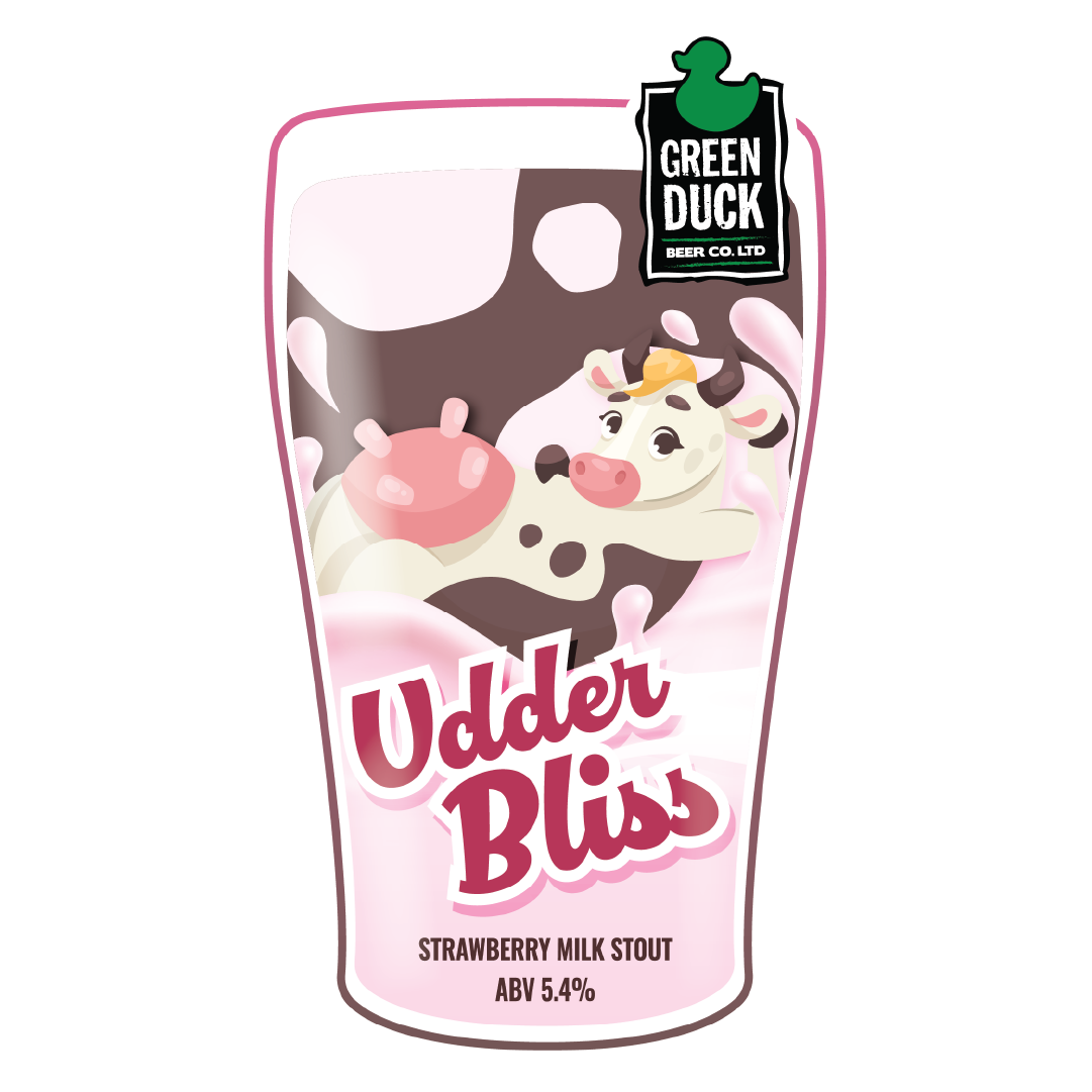 Green Duck Udder Bliss Stout 9 Gallons Dark 5.4%