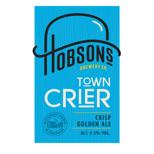 Hobsons Town Crier  9 Gallons Golden 4.5%