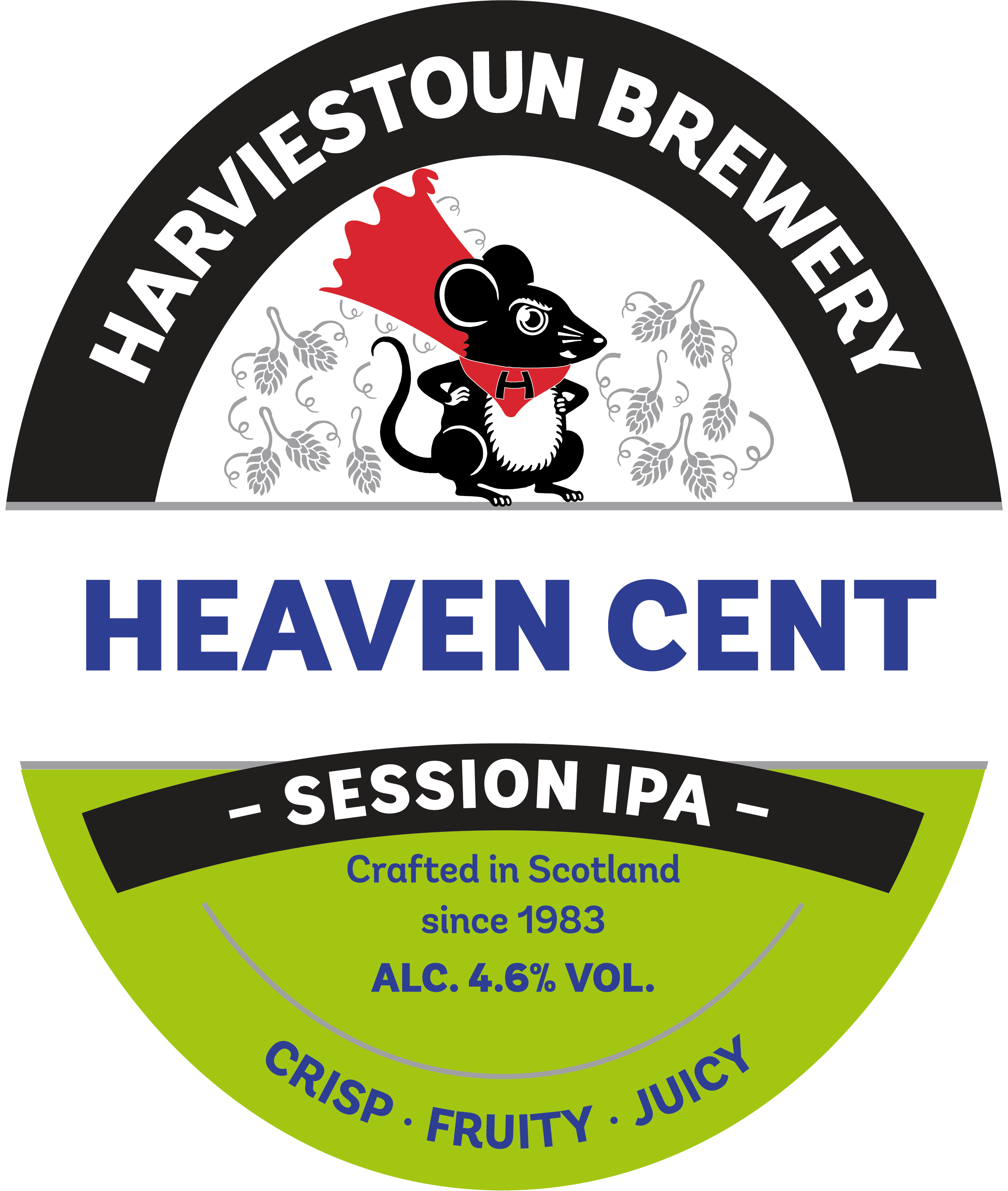 Harviestoun Heaven Cent 9 Gallons Pale 4.6%