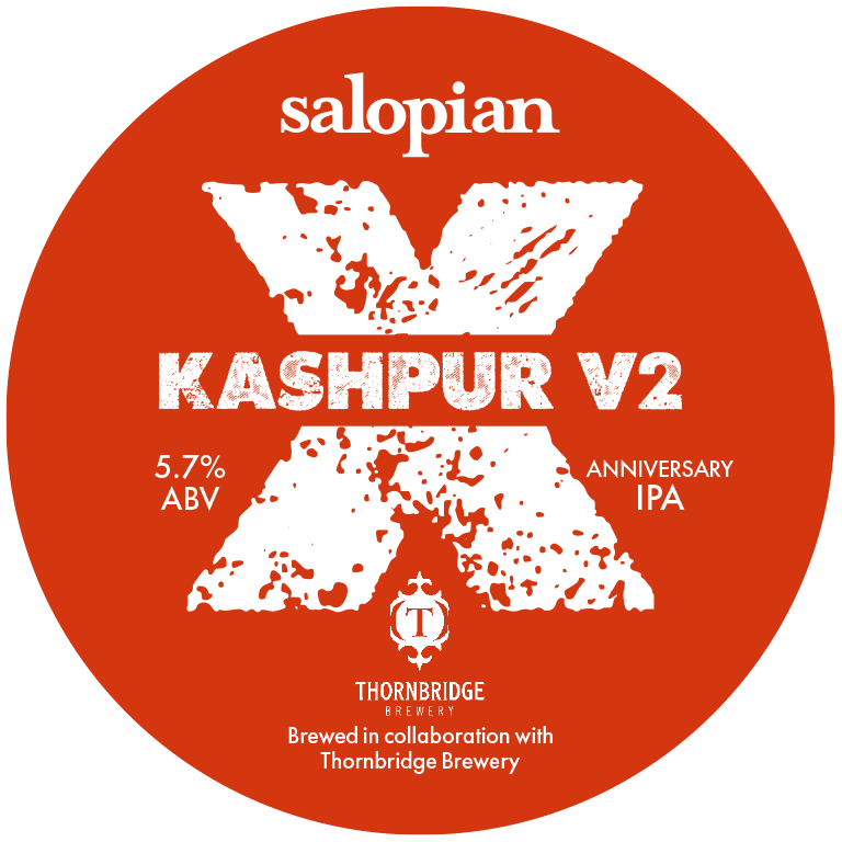 Salopian Kashpur( Thornbridge Collab) 30Ltr Ekeg 5.7%