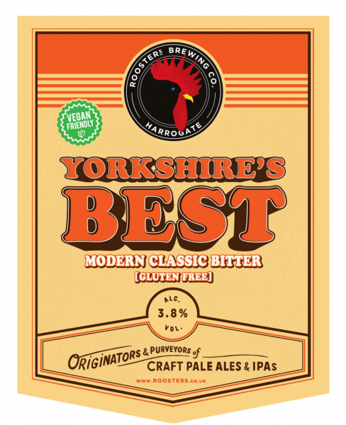 Roosters Yorkshire Best 9 Gallons Amber 3.8%