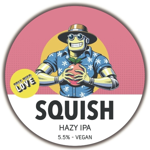 Only With Love Squish 30Ltr Ekeg Hazy Pale 5.5%
