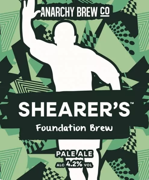 Anarchy Brew Shearer’s Beer 9 Gallons Pale 4.2%