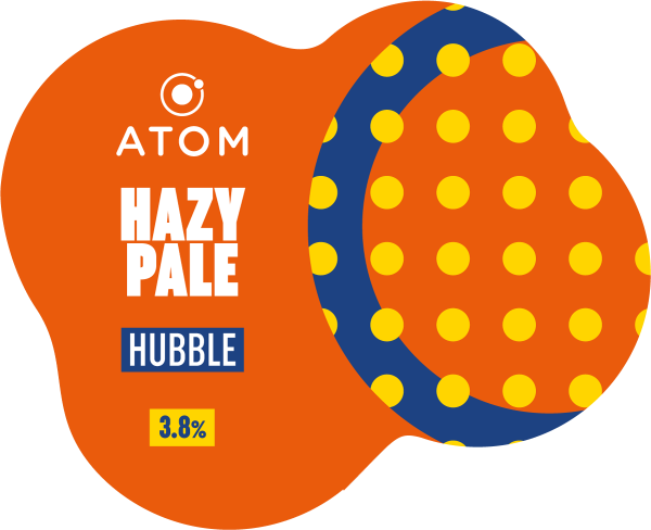 Atom Hubble 9 Gallons Hazy Pale 3.8%