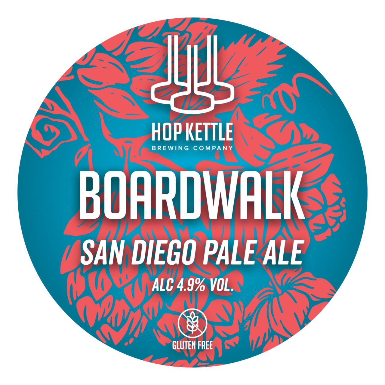 Hop Kettle Brewing  Broadwalk 9 Gallons Pale 4.9%