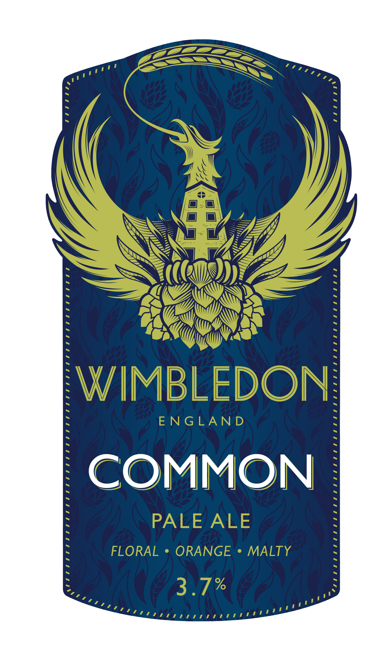 Wimbledon Common Pale Ale 9 Gallons Pale    3.7%