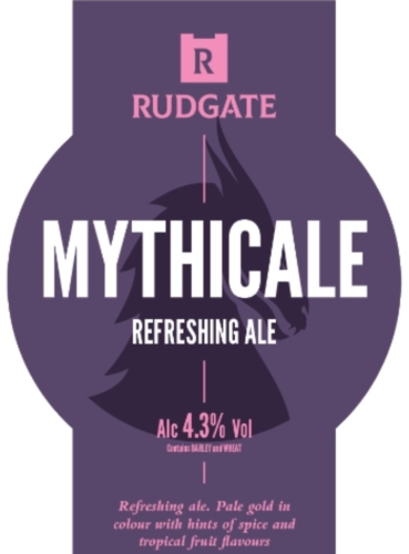 Rudgate Mythicale 9 Gallons Pale Gold 4.3%