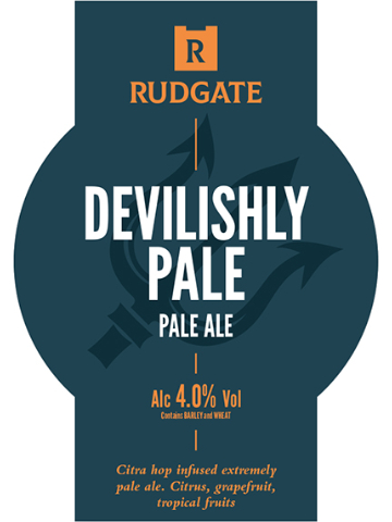 Rudgate Devilishly Pale 9 Gallons Pale 4.0%