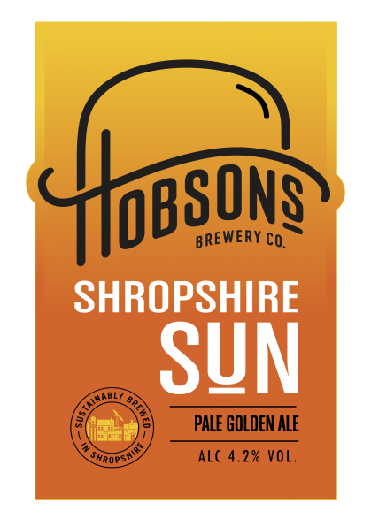 Hobsons Shropshire Sun 9 Gallons Golden 4.2%
