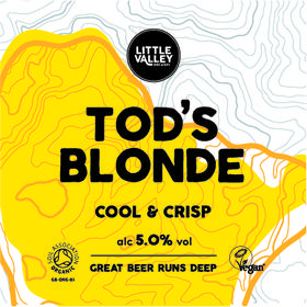 Great Newsome Tod’s Blonde 9 Gallons Blond 5.0%
