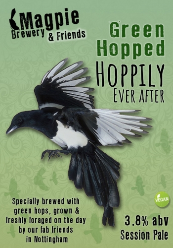 Magpie Green Hop Hoppily 9 Gallons Pale 3.8%