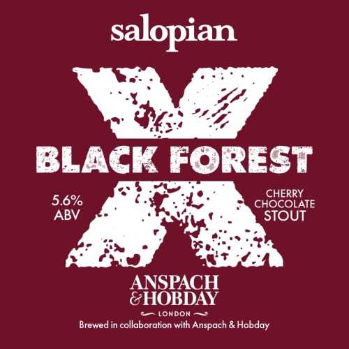 Salopian Black Forest (Collab Anspach & Hobday) 9 Gallons Dark 5.6%