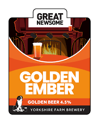 Great Newsome Golden Ember 9 Gallons Deep Gold 4.5%