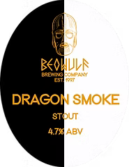 Beowulf Dragon Smoke Stout 9 Gallons Dark 4.7%