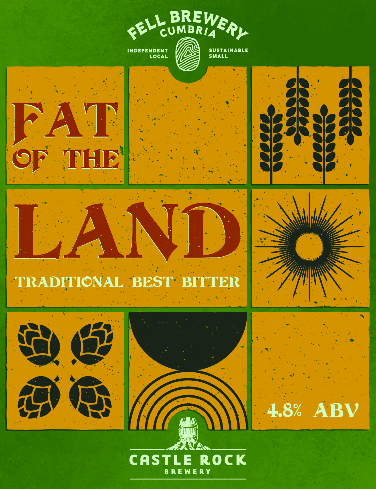 Castle Rock Fat of the Land 9 Gallons Pale 4.8%