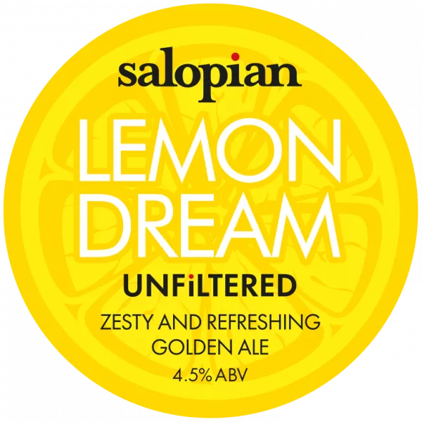 Salopian Lemon Dream Unfiltered 30L E Keg 4.5%