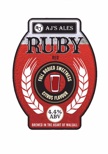 AJ Ales Ruby Red 9 Gallons Ruby 4.4%