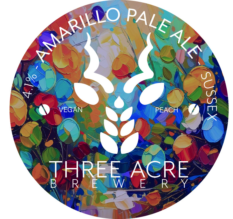 Three Acre Brewery Amarillo Pale 9 Gallons Pale 4.1%